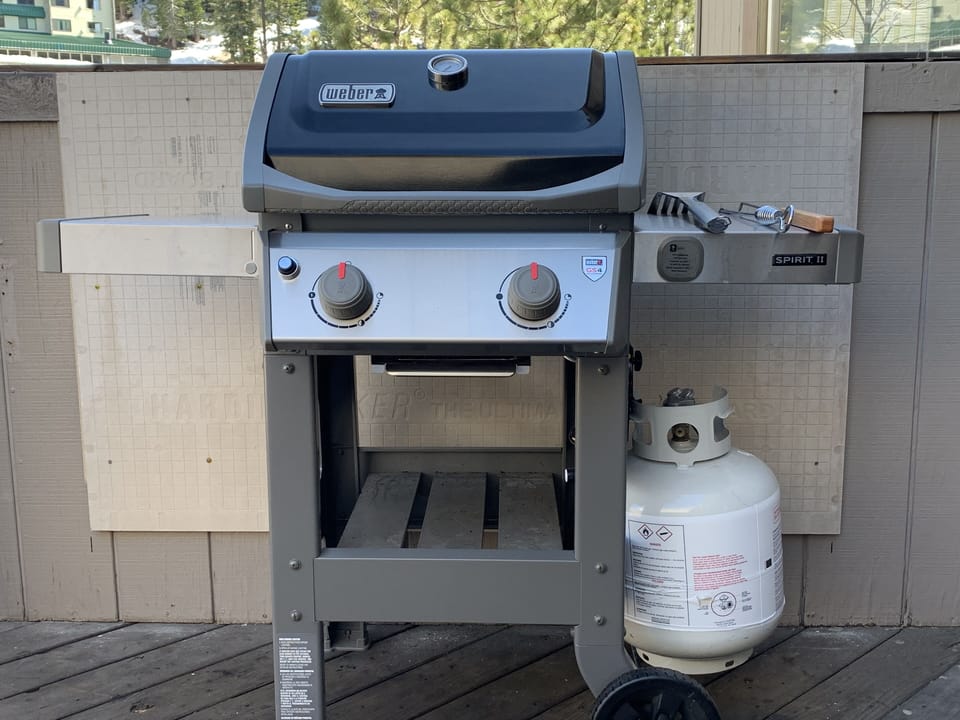 New BBQ installed for your pleasure