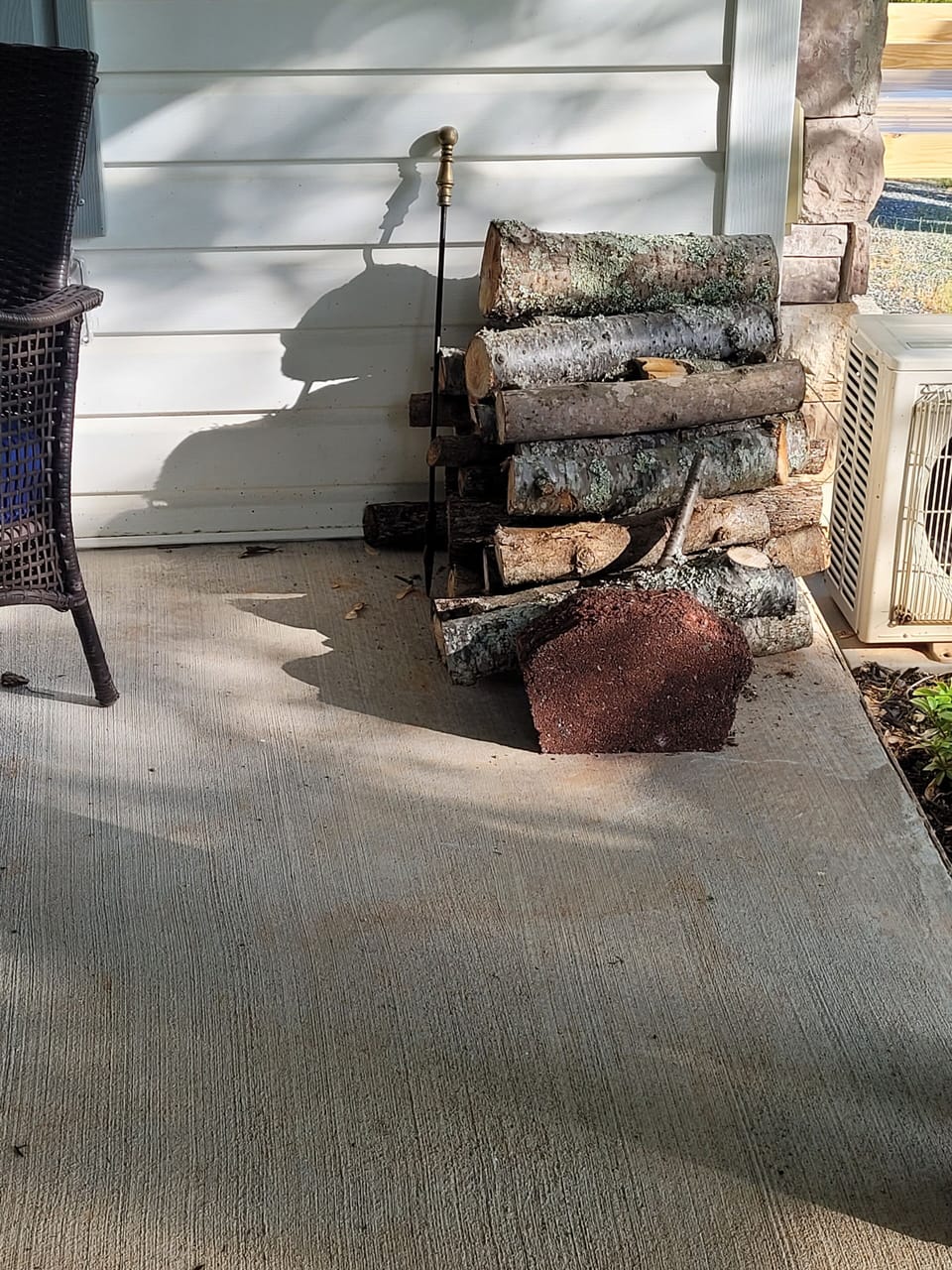 Wood for fire pit