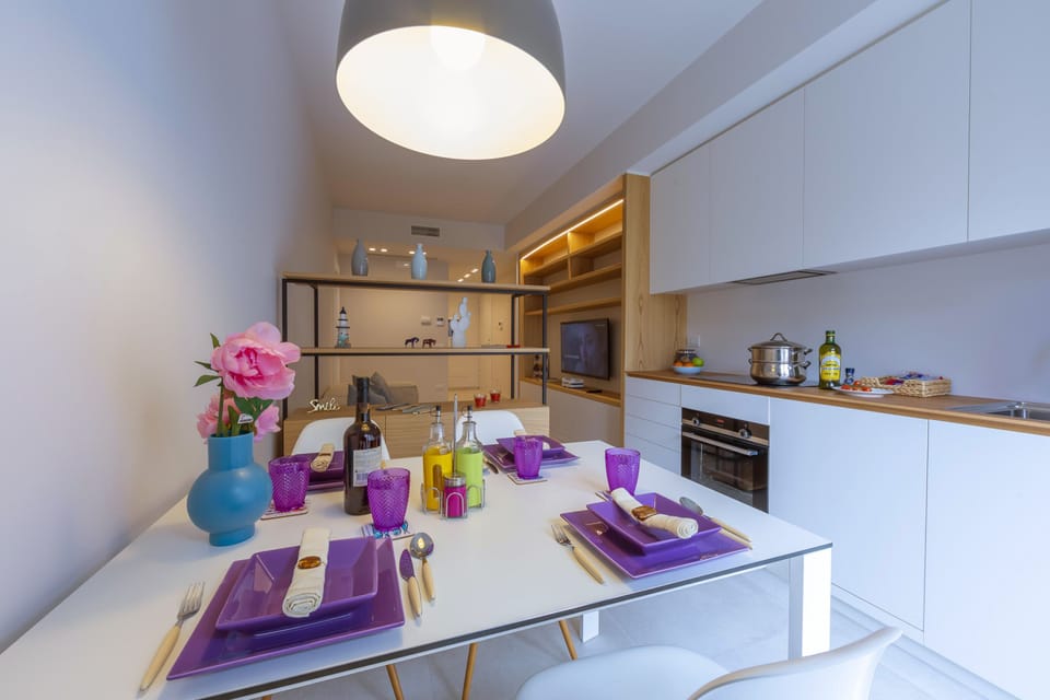 Kitchen and dining area