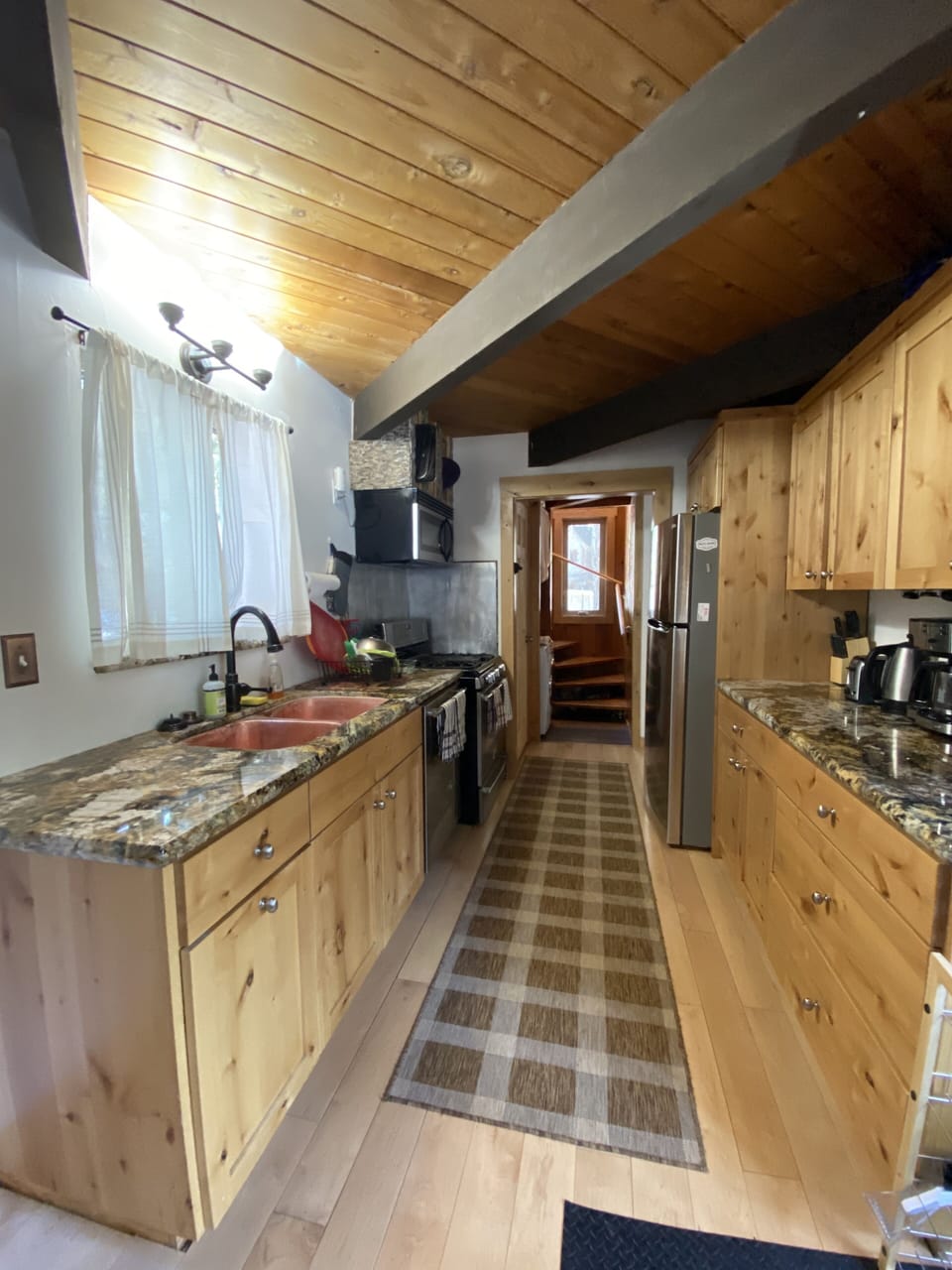 Kitchen is stocked with everything to prepare a great meal