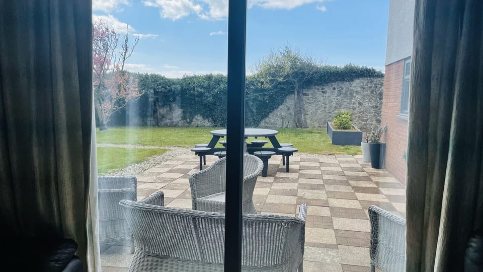 Lounge view over gardens