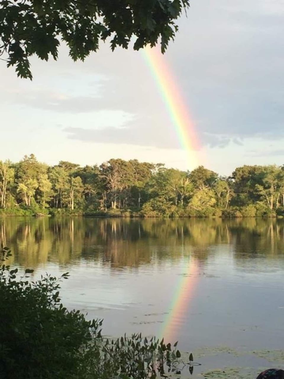 Rainbow over Silver Lake