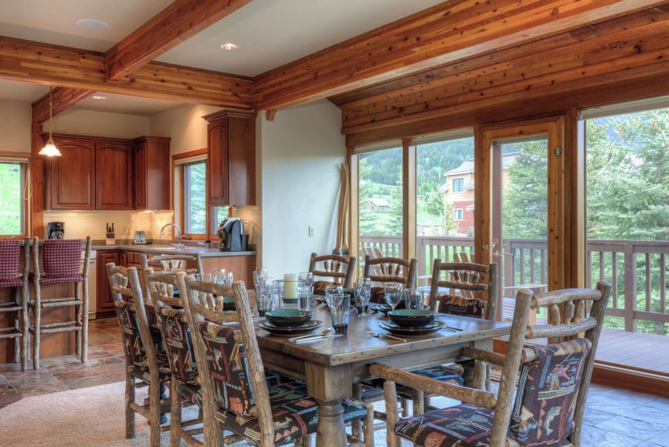 Play a round of board games at the dining table | Main Level