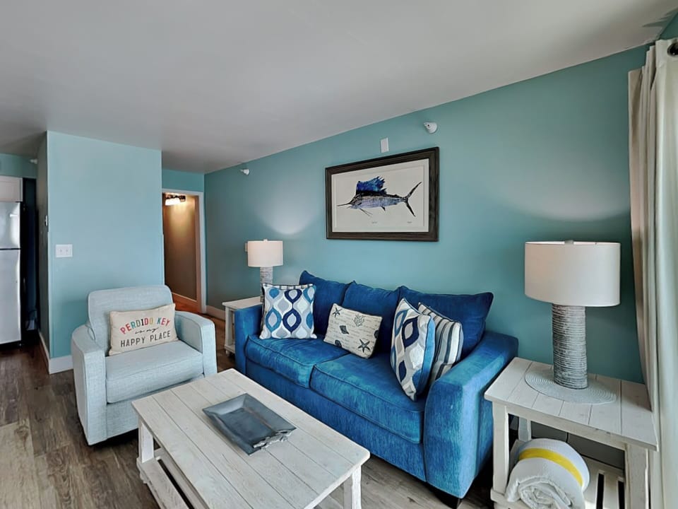 Living Area - Queen Sleeper Sofa