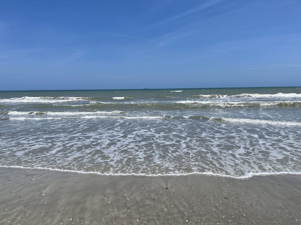 Just a few leisurely steps from the back door!  