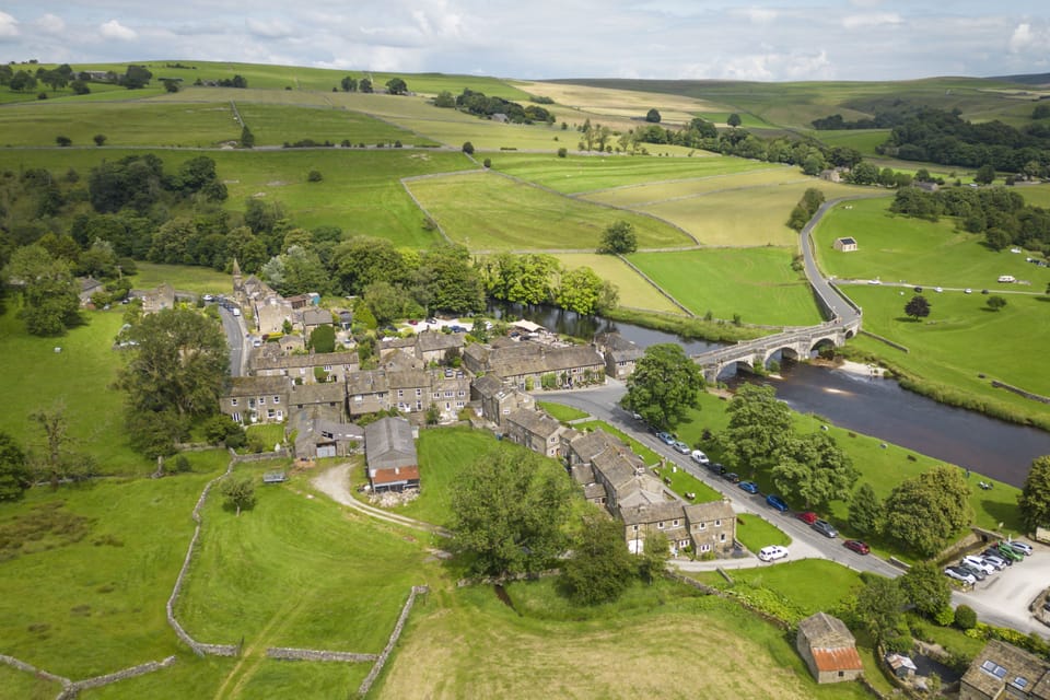 Burnsall sits in stunning Wharfedale