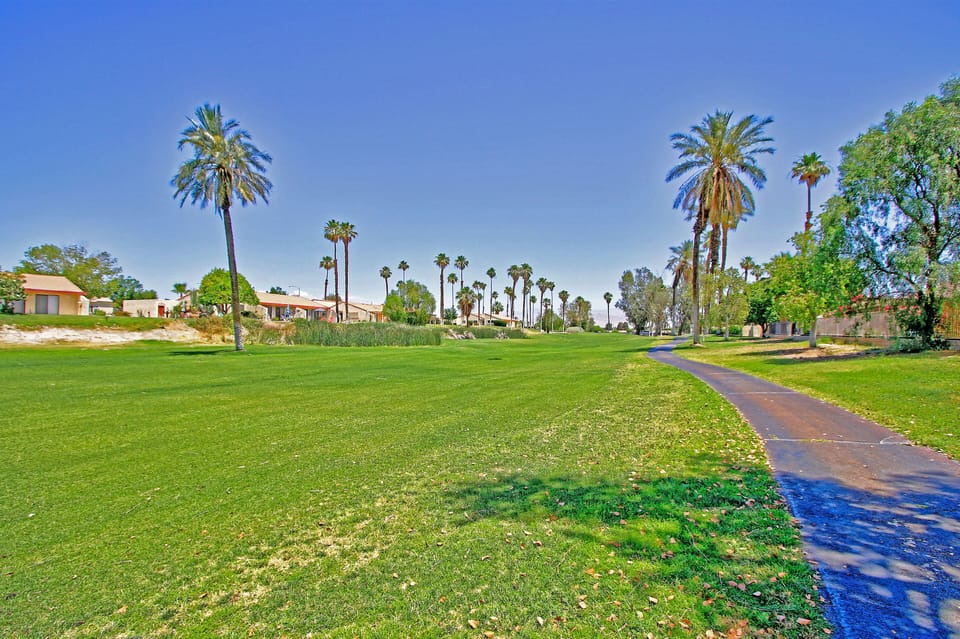 Golf Course behind home