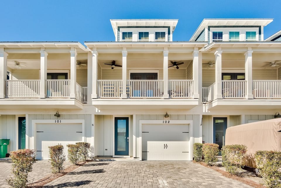 Townhome located between Seaside and Rosemary Beach. 