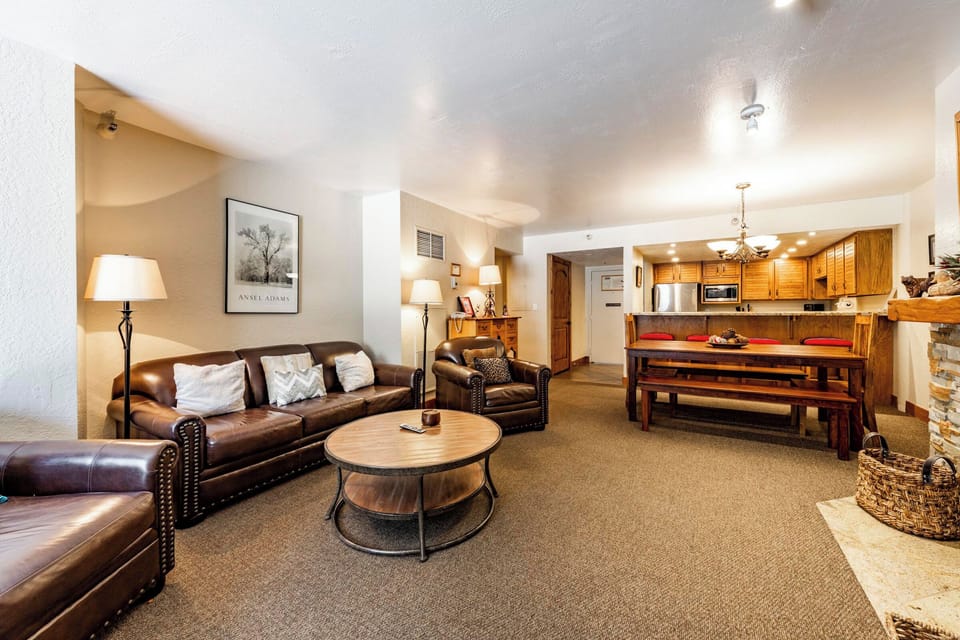Living Area with Sleeper Sofa
