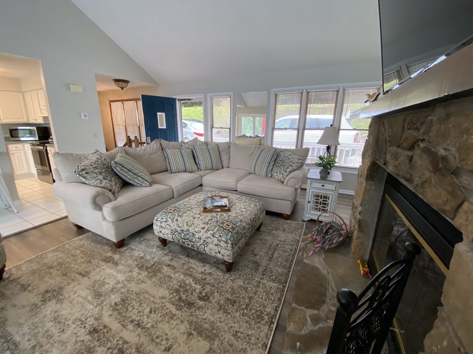 Roomy comfortable living area