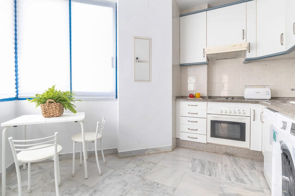 Kitchen and dining area