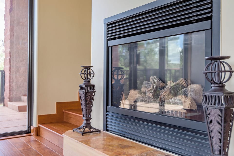 Living Room Gas Fireplace
