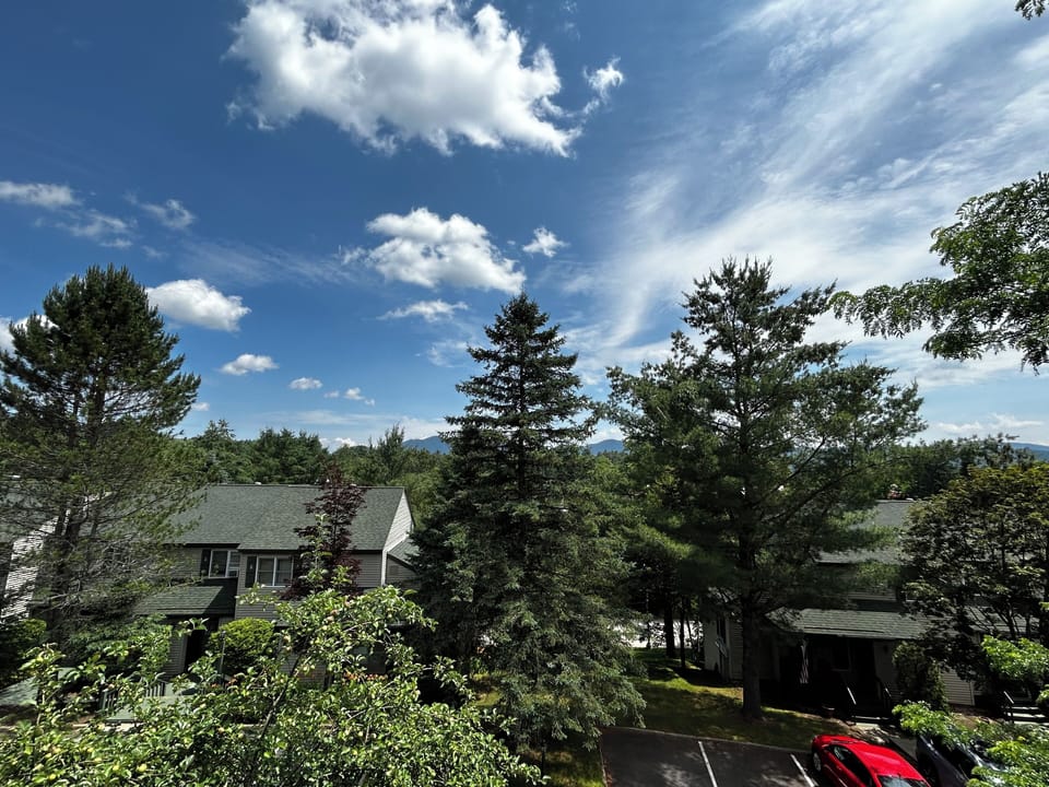 View from upper bedroom