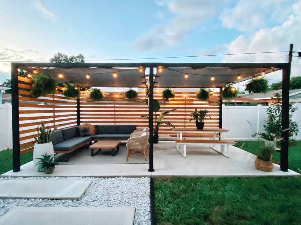 Huge 20'x10' pergola