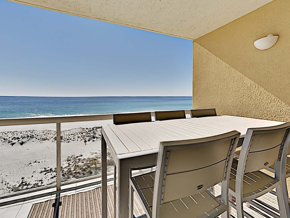 Gulf Front Balcony