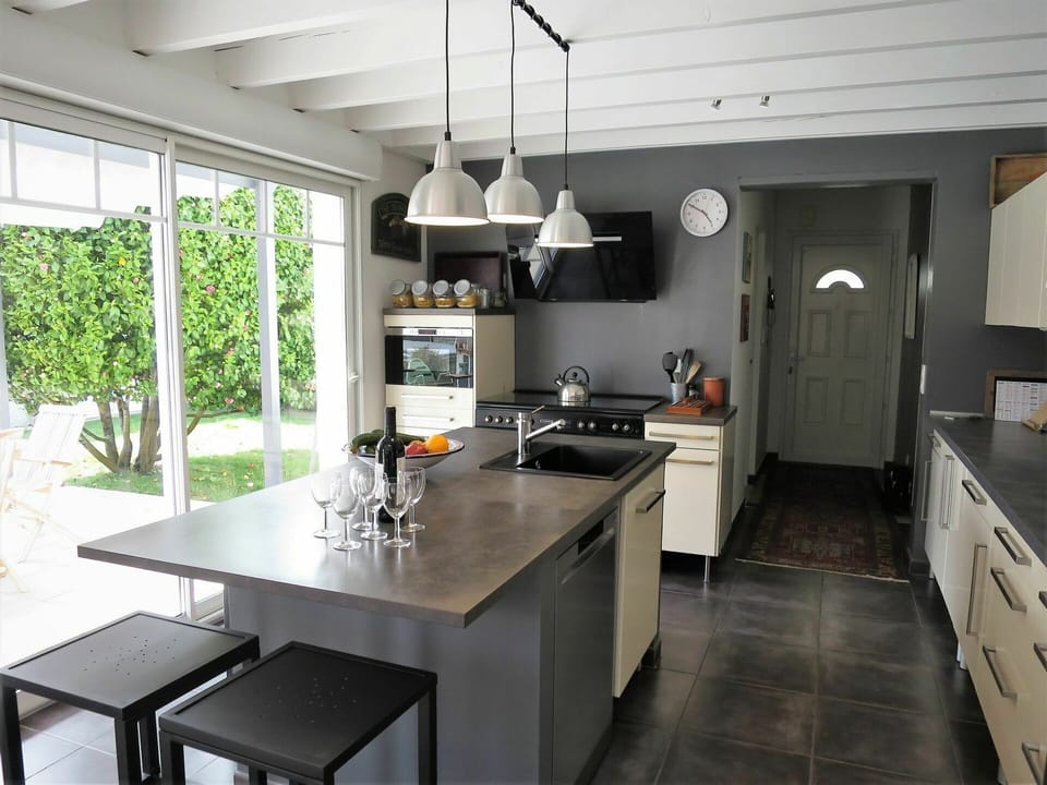 Cabinetry, Countertop, Furniture, Property, Sink, Table, Kitchen, Kitchen Stove, Kitchen Sink, Interior Design