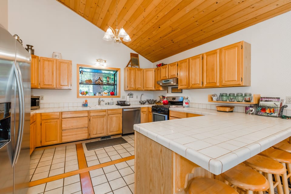 Large Kitchen Meets Our Extensive TAP Inventory List