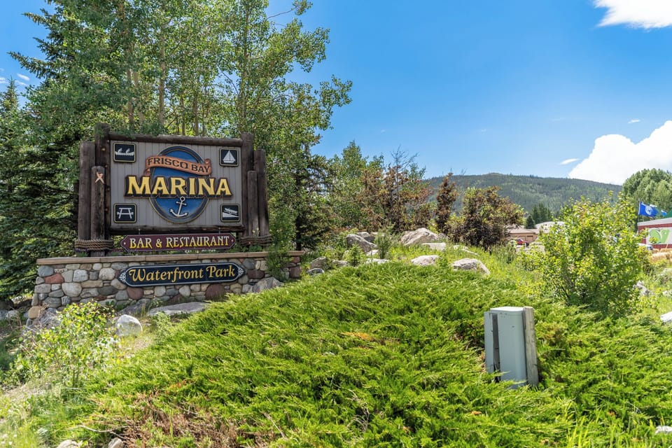 Frisco Bay Marina, Waterfront Park, Bar, and Restaurant.