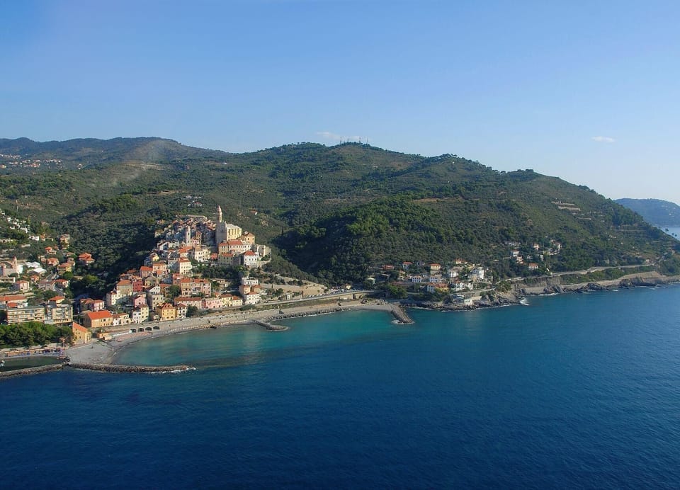 Town/city in general, Cervo at the Ligurian sea