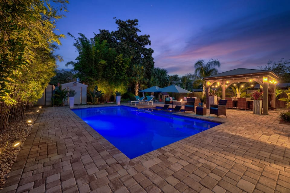 Resort style private pool