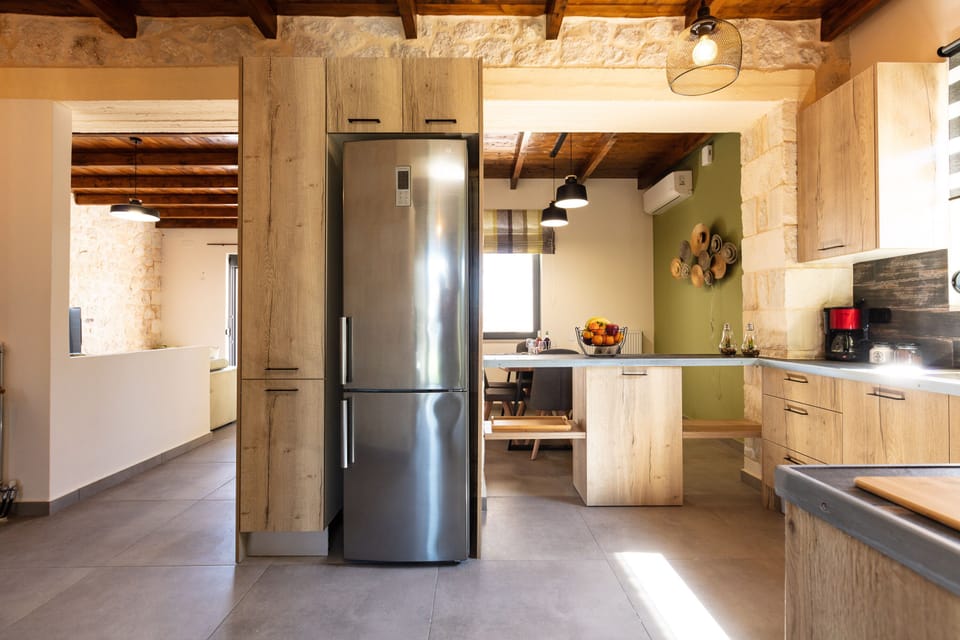 A fully equipped kitchen for culinary wonders.