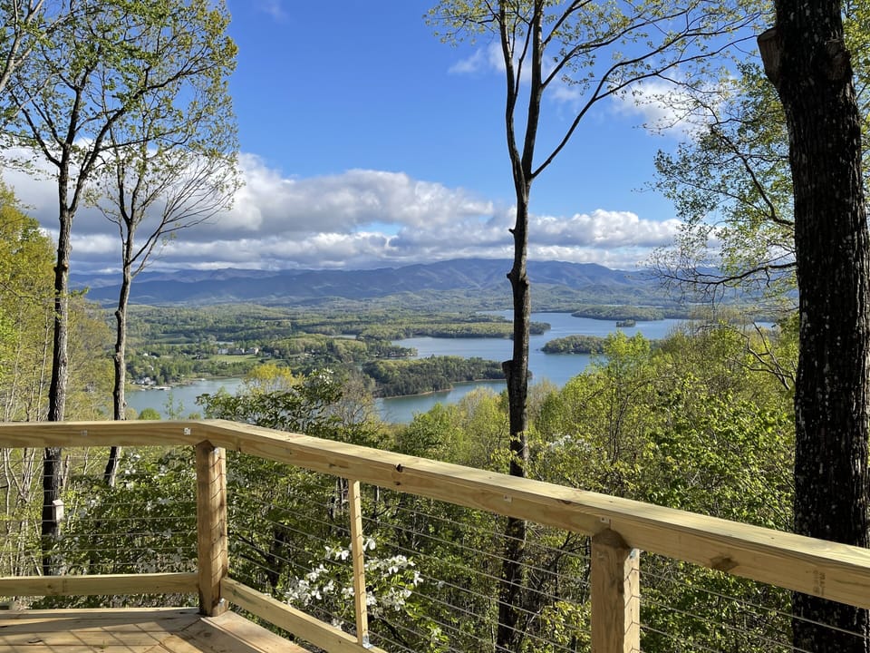Views from all of the bedrooms- this is view from master bedroom