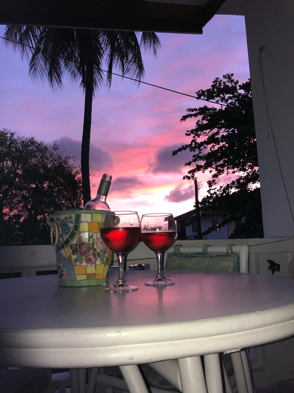 You never tire of a Barbados sunset.