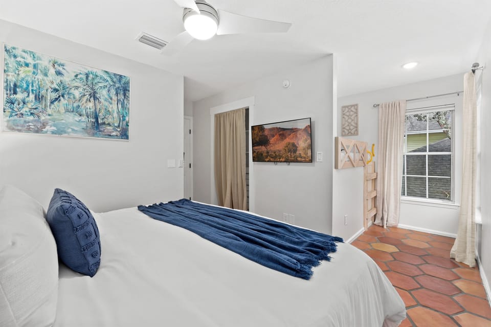 The perfect little reading nook or extra sleep space in the guest room
