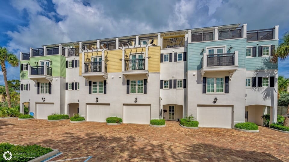 Exterior of the building...