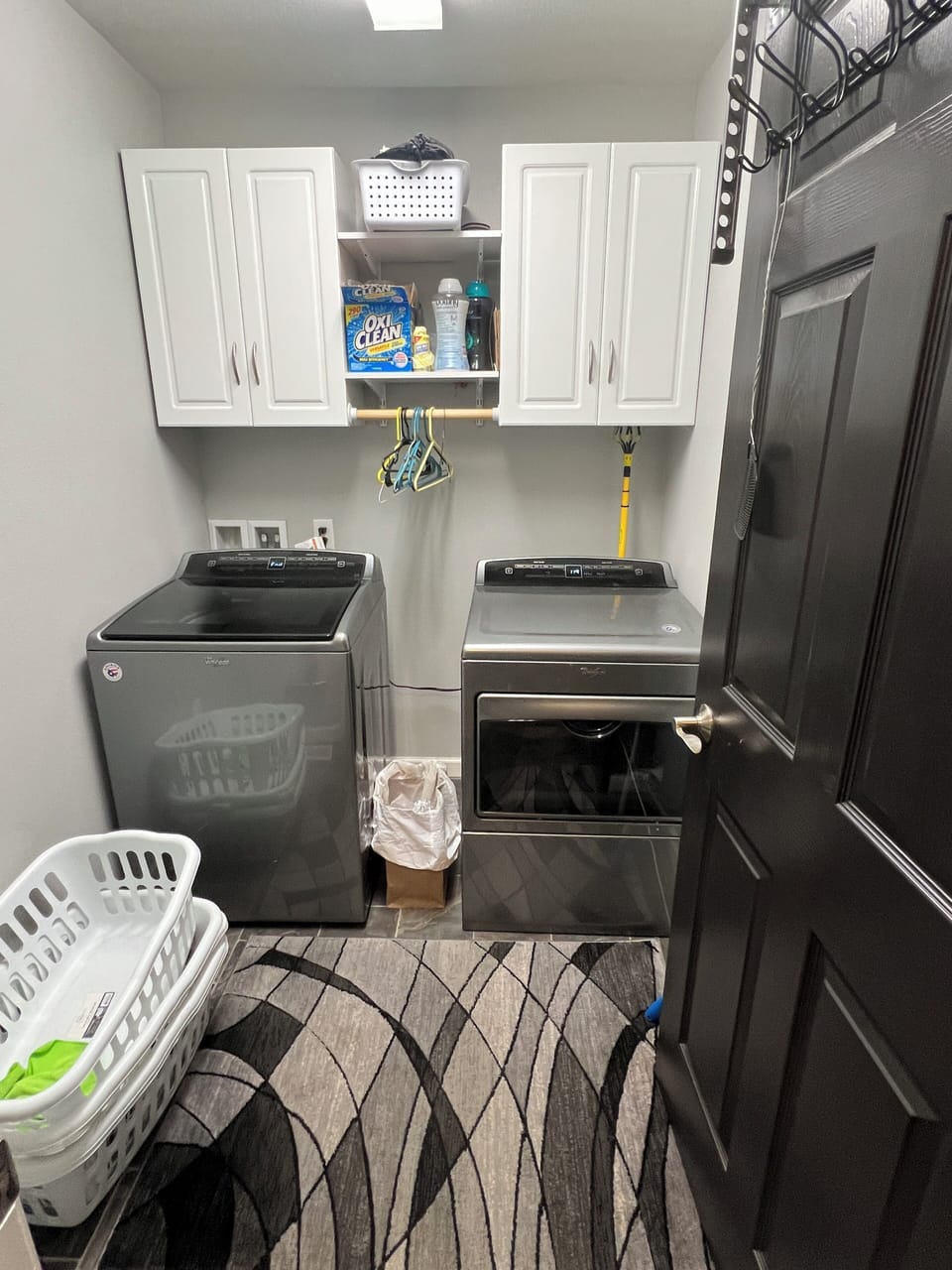 Laundry Room just off garage entry.