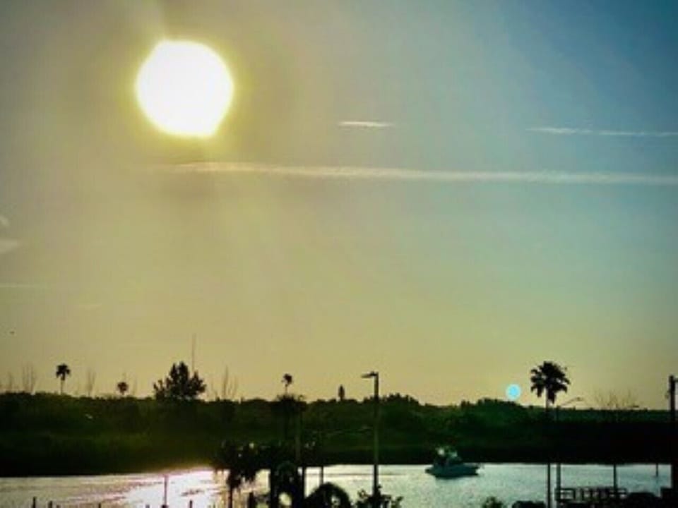 Sunrise over the intracoastal
