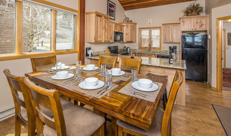 Dining and Kitchen Area