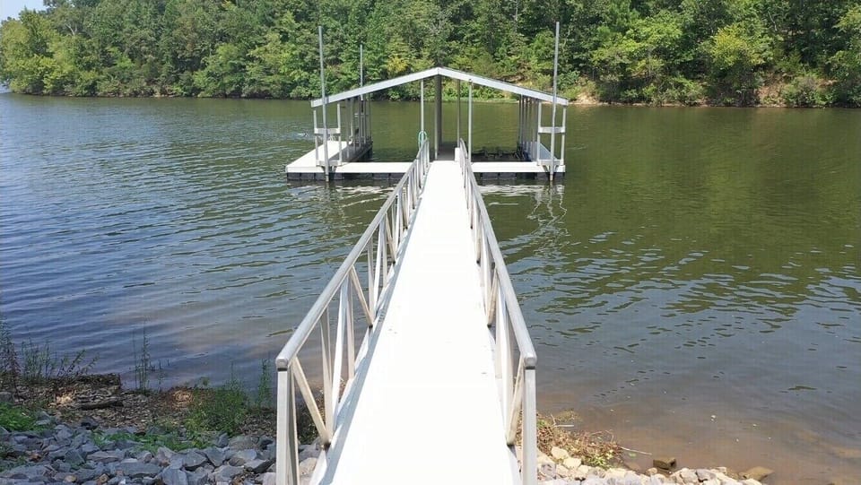 Dock - left slip is available with rental - 12’ wide slip