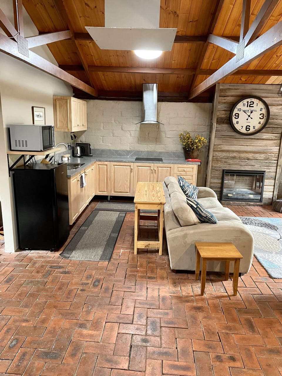 Kitchen area.