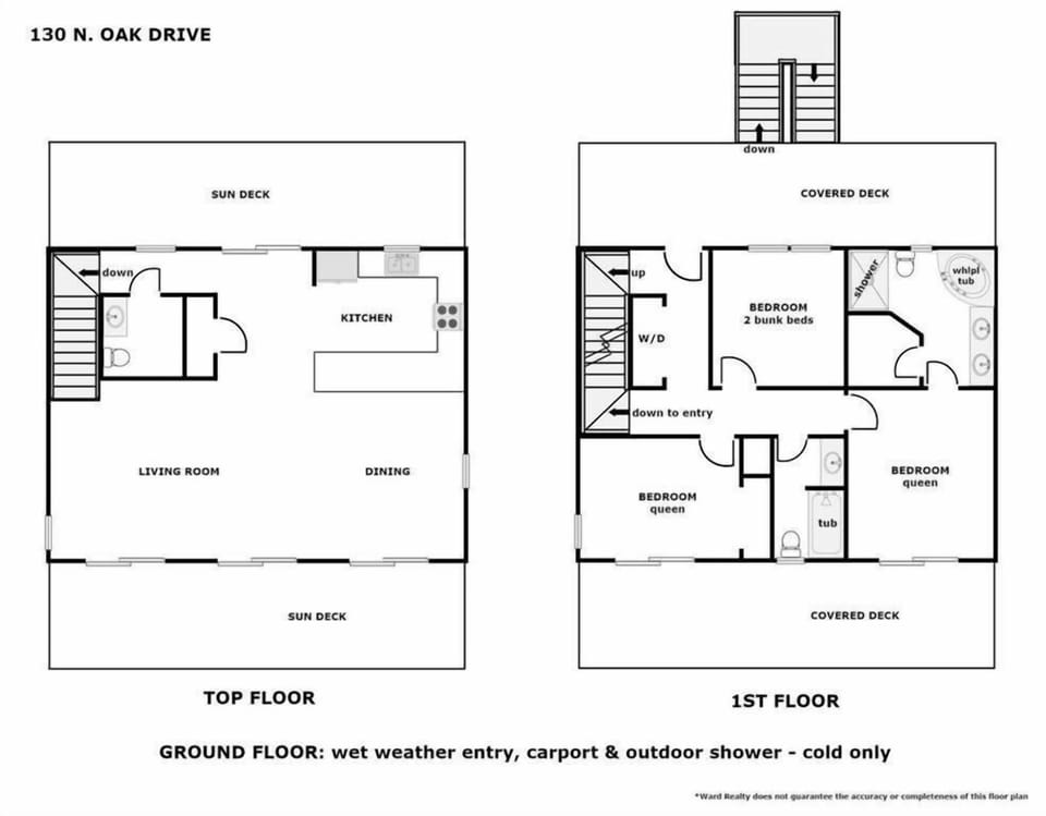 Shark Shack Floor Plan