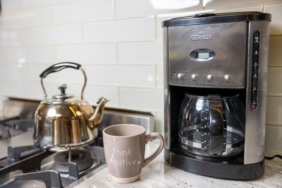 Homey Kitchen Coffee Spot for Guests