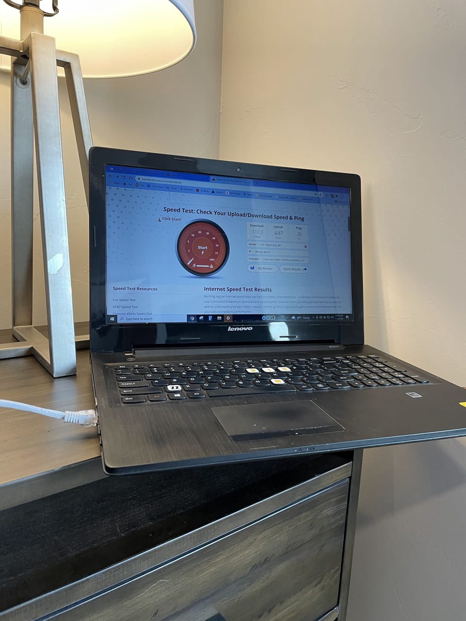 Wired and Wi-Fi high speed internet throughout the home