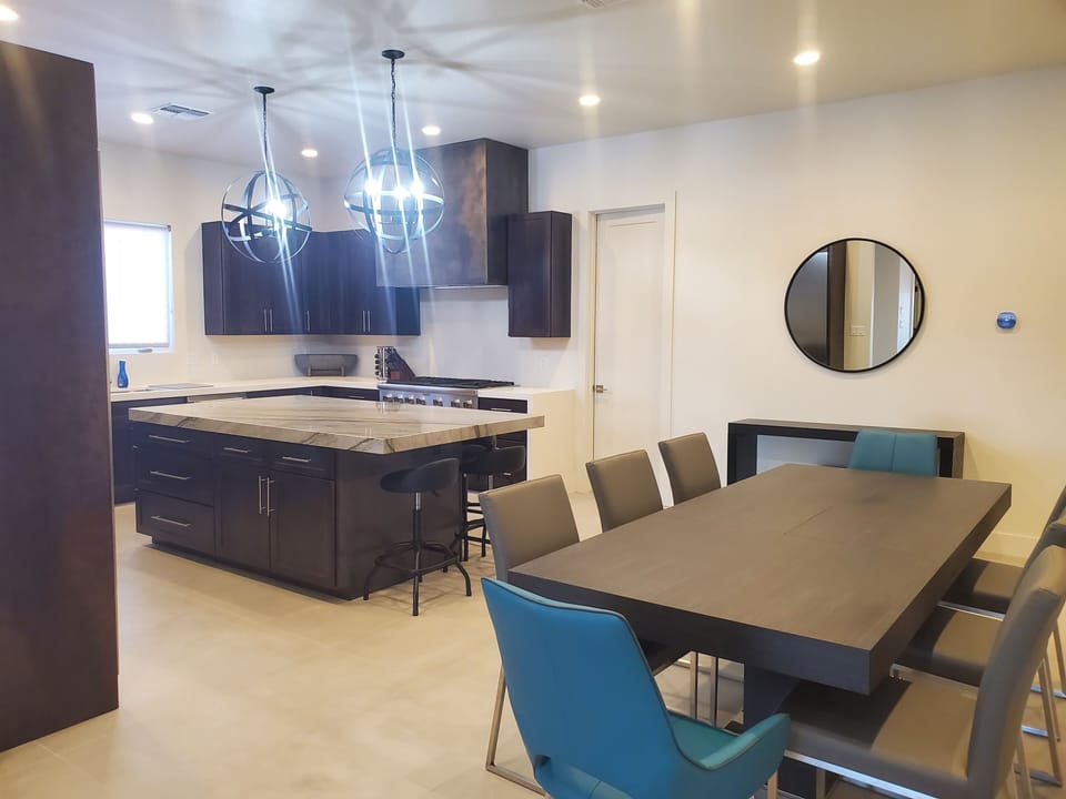 Kitchen and Dining Area