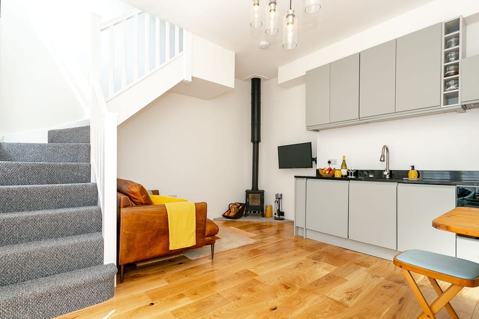 Open plan living space 