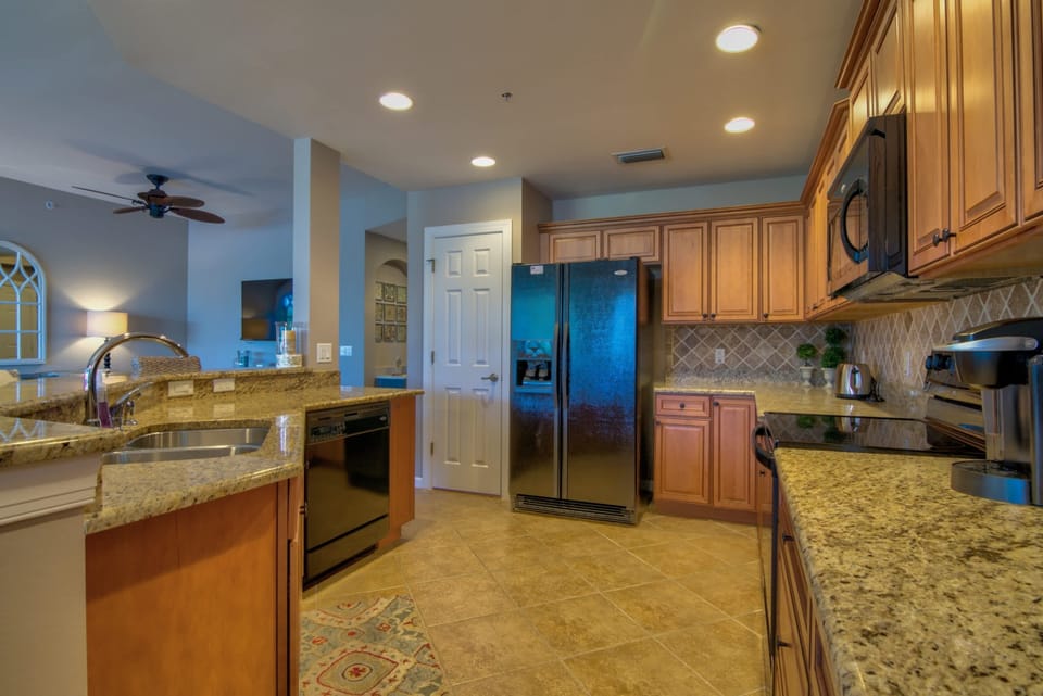 The Kitchen is Large and Very Open