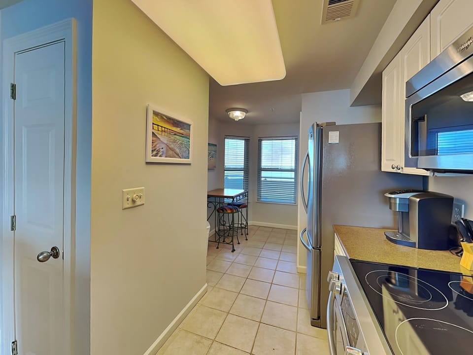 Kitchen - Fully Equipped + Stainless Steel Appliances