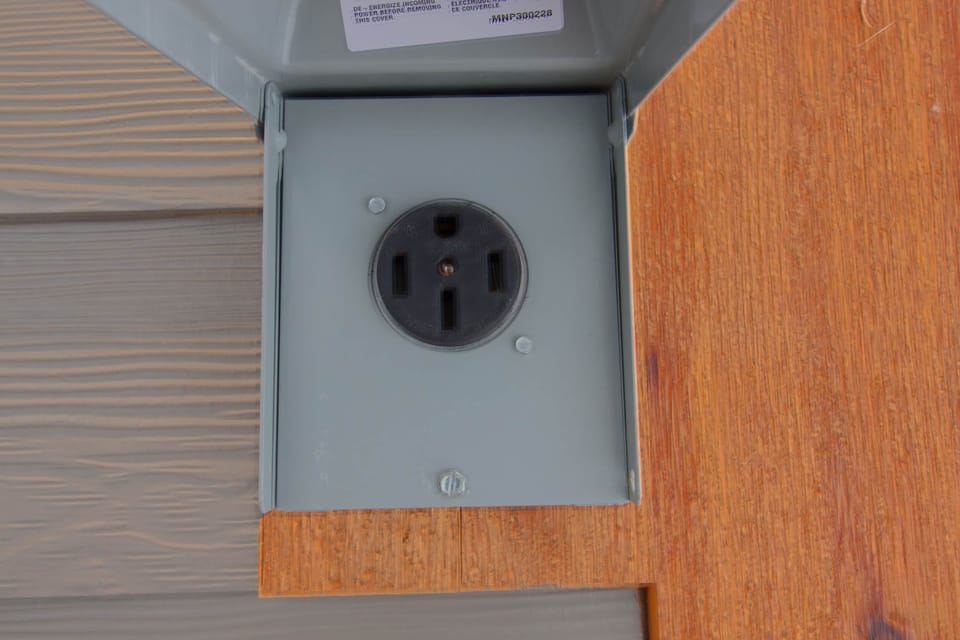 14-50 240V outlet for EV charging