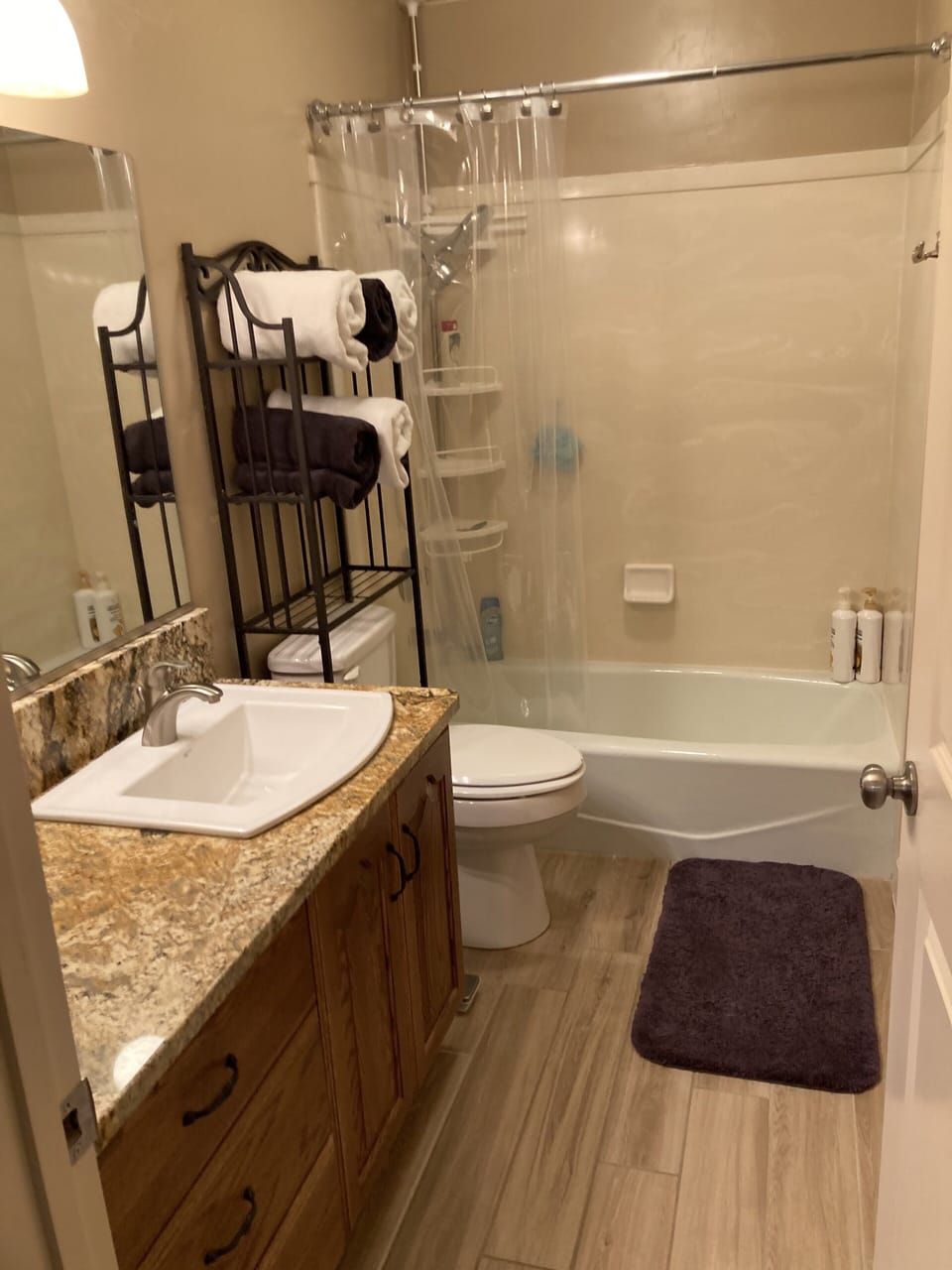 Master Bathroom (locked.  No longer for guest use)