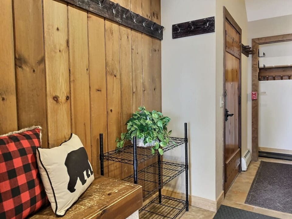 Store your outdoor gear conveniently in the entryway for easy access.