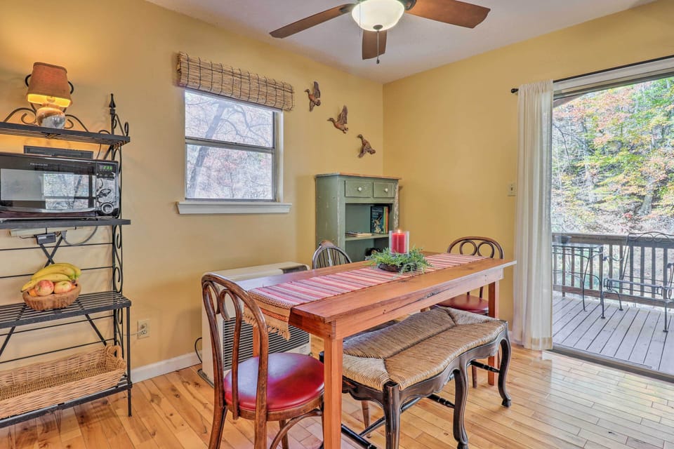 Dining Area | Board Games I Binoculars for Wildlife Watching