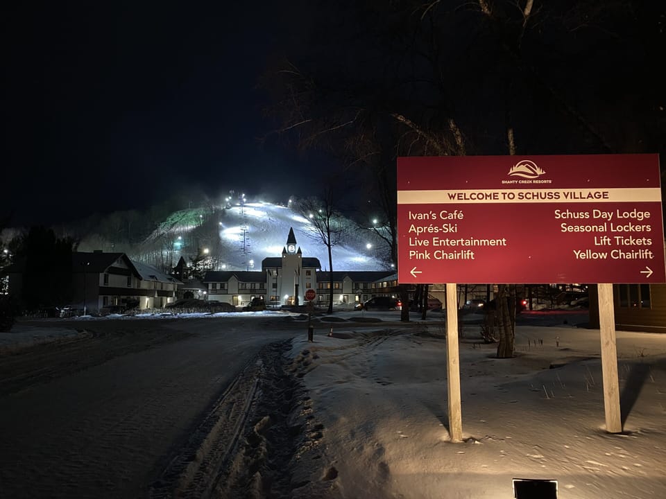 Schuss mountain ski
