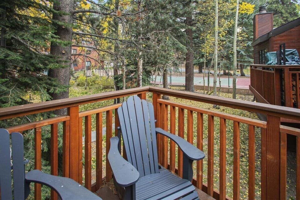 Deck off the living room