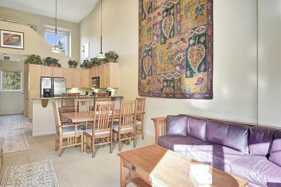 Open floor plan living area