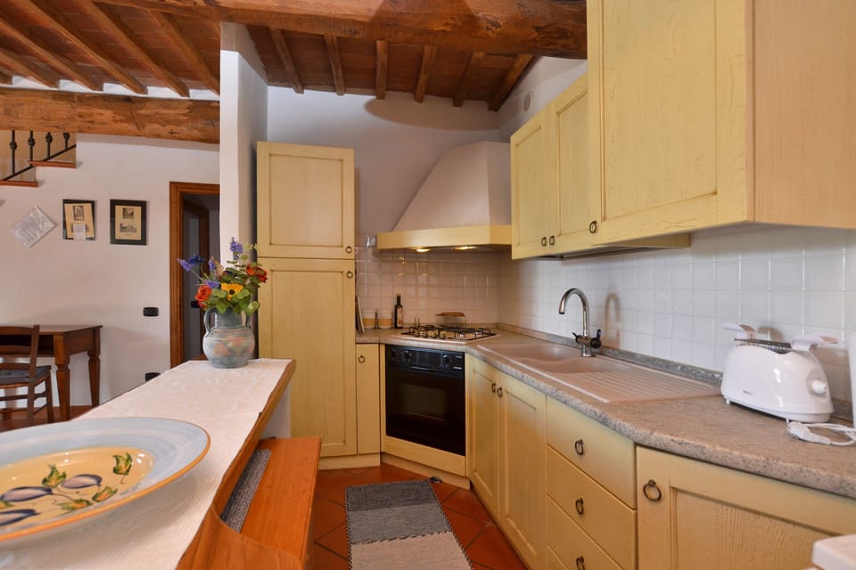 The kitchen corner in the apartmnent 1