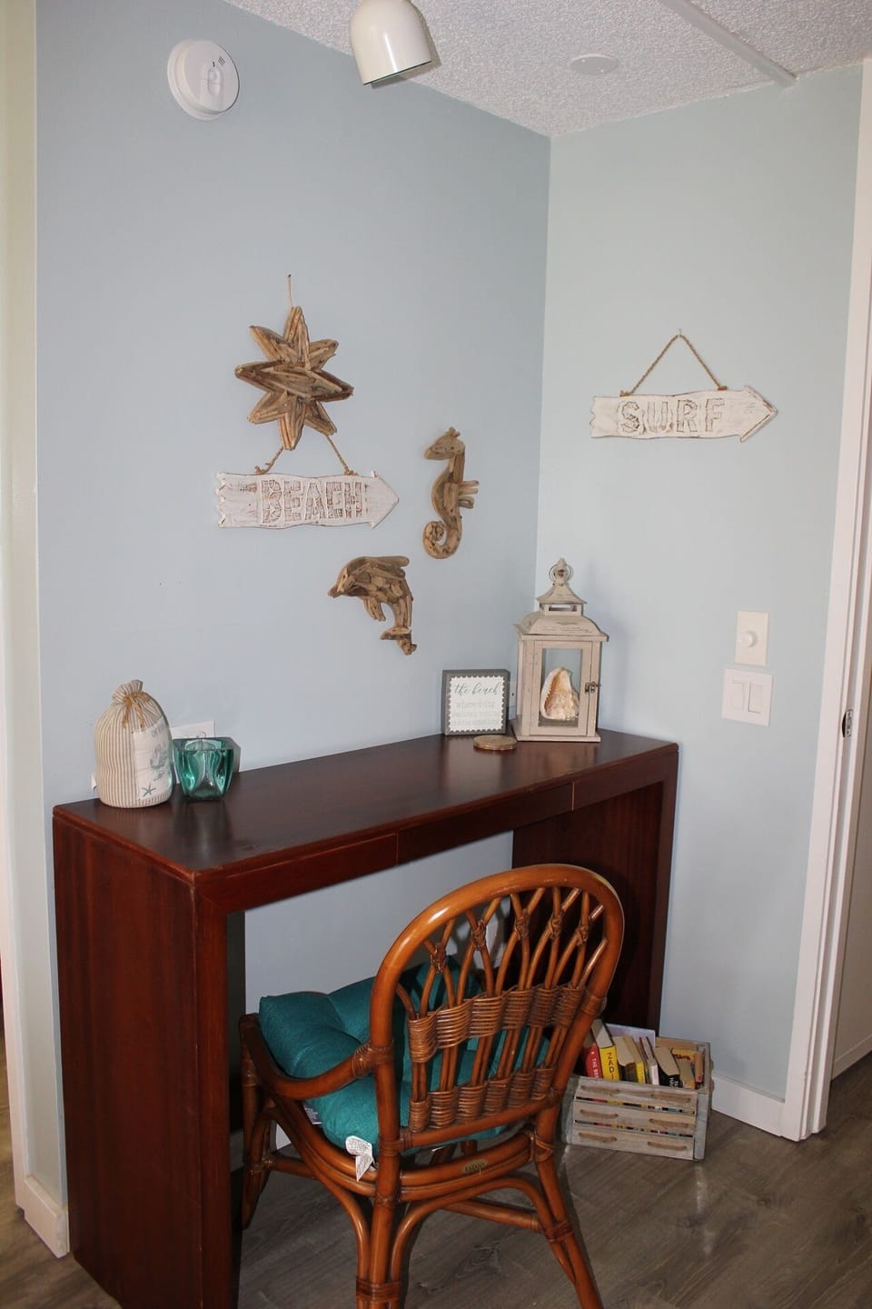 Desk area
